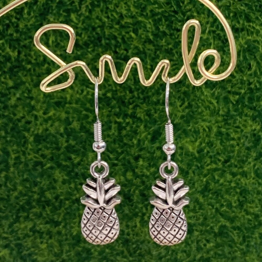 Pineapple Earring, Fruit Earring, Gift Idea, Funny Food Earring, Silly E…